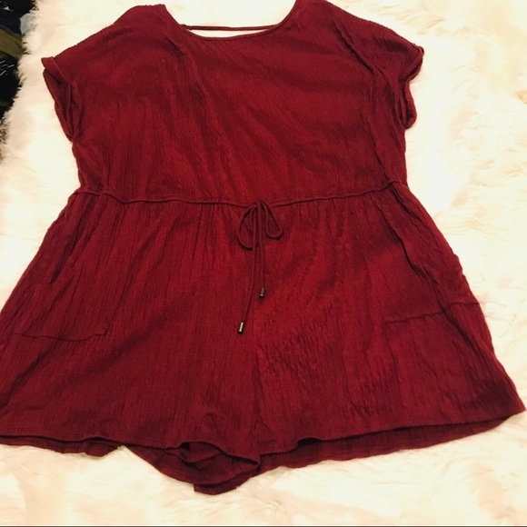 Eyeshadow Pants - Eyeshadow nwot maroon romper